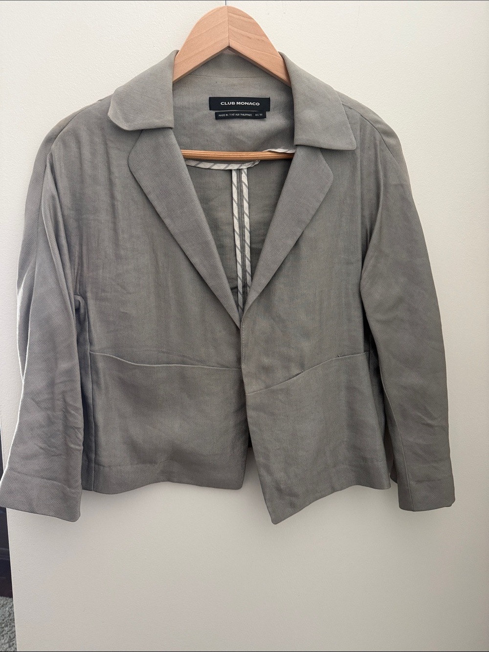 GORGEOUS WOMEN'S LIMITED EDITION VINTAGE CLUB MONACO JACKET BLAZER SIZE M